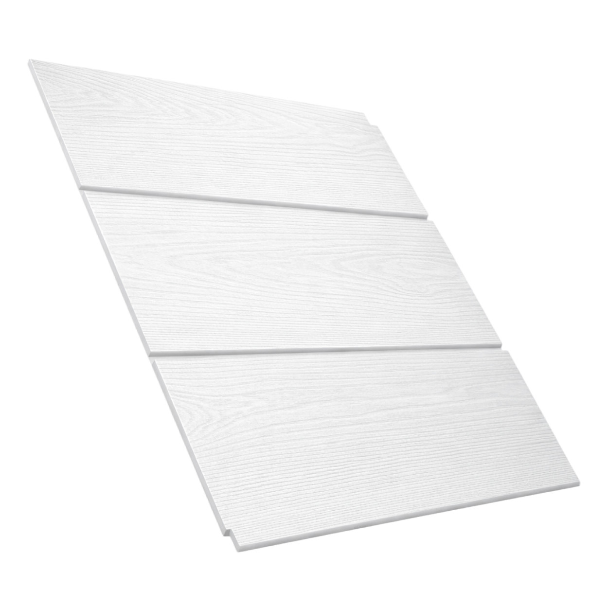 HardiePlank® VL Gevelbekleding Cedar Houtnerf Arctic White